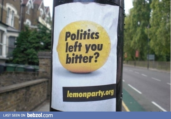 Tired of politics? 