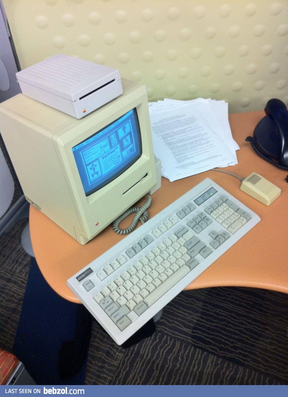A guy at work requested a Mac for testing, this is what IT gave him.