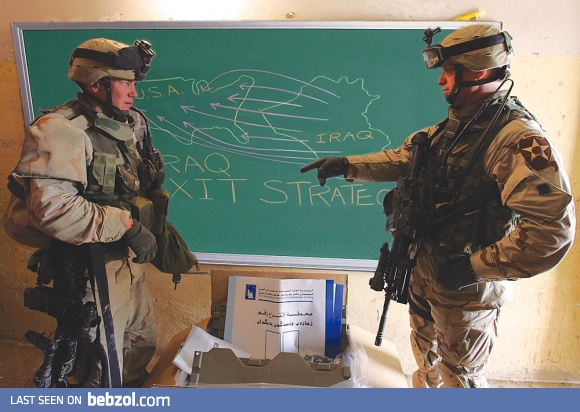 I think they may have finally figured out the perfect exit strategy... 