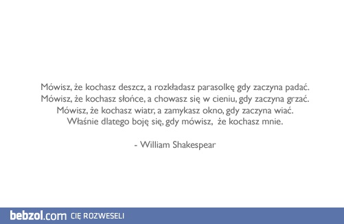 Mówisz, że kochasz..