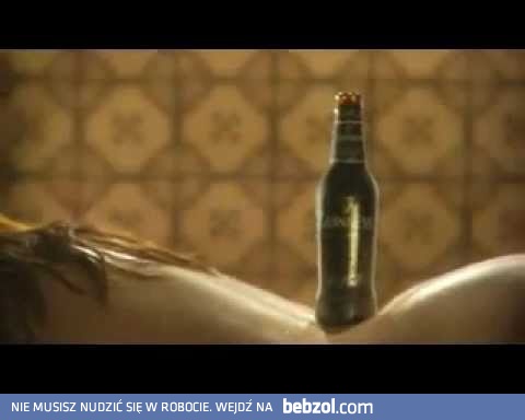 Seksowna reklama piwa