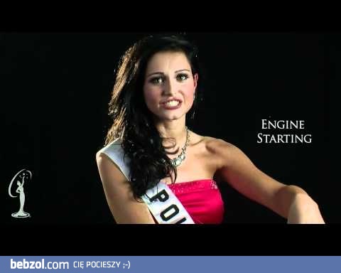 Miss z Polski mówi po angielsku
