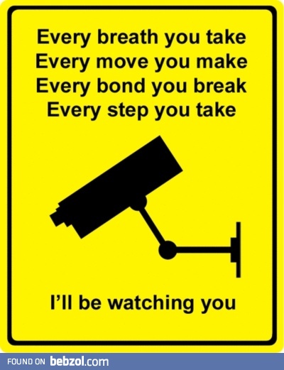 I'll be watching you