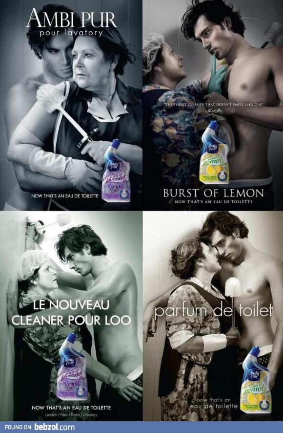 Now that's an eau de toilette