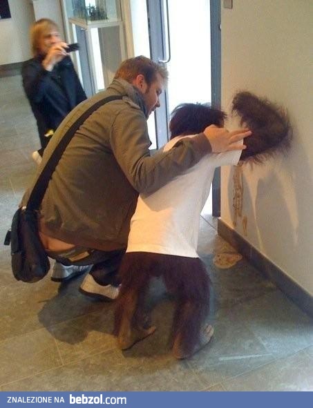 Chyba miał ciężki weekend 