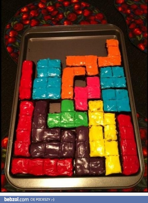 Tetrisowe ciasteczka 