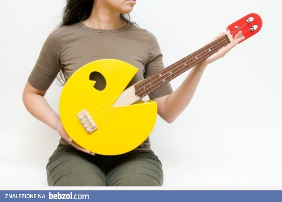 Gitara Pac-Man Ukulele