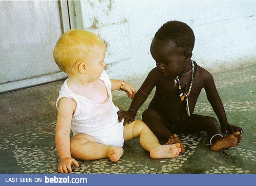 Nobody is born a racist