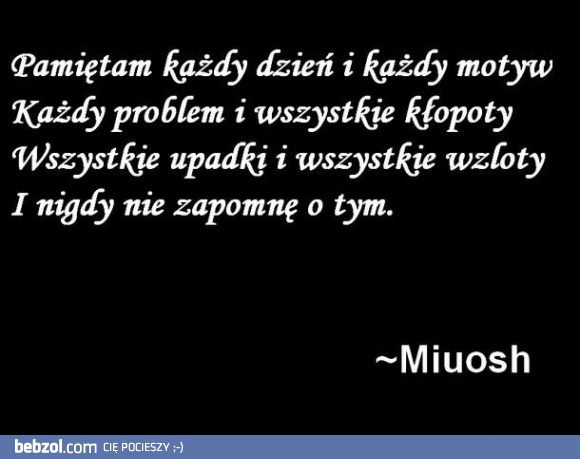 Pamiętam..