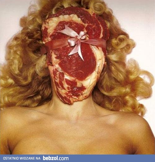 Okład z wołowiny  poprawia urodę...