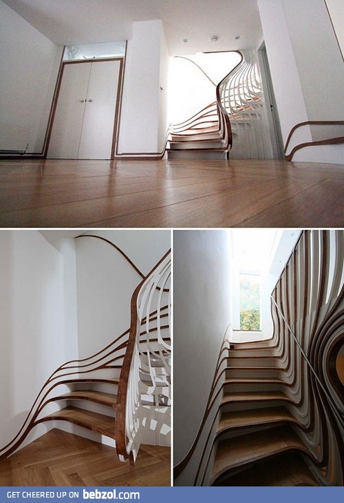 These are your stairs on acid.