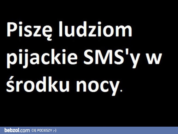 Pijackie smsy
