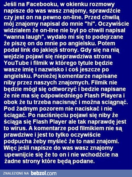 OSTRZEŻENIE!!!