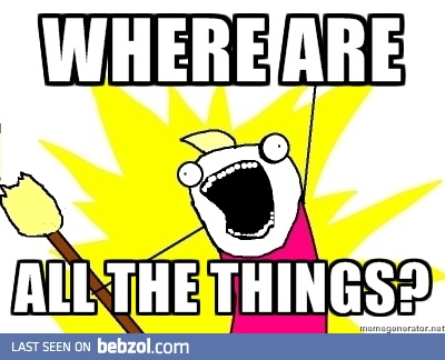 My girlfriend cleaned while I was at work...  