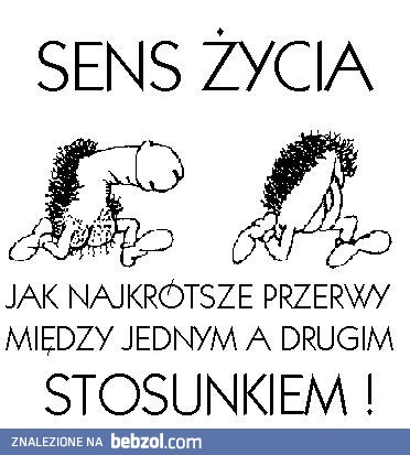 Sens życia