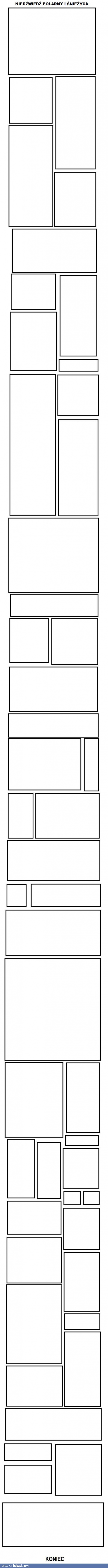 Niedźwiedź polarny i śnieżyca