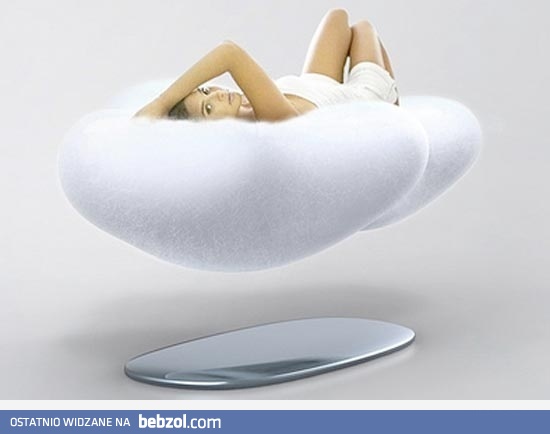 Sofa w kształcie chmury 