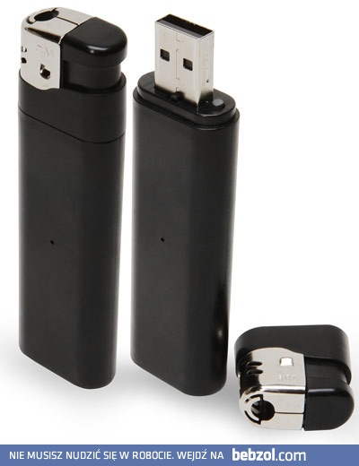 Pendrive w kształcie zapalniczki