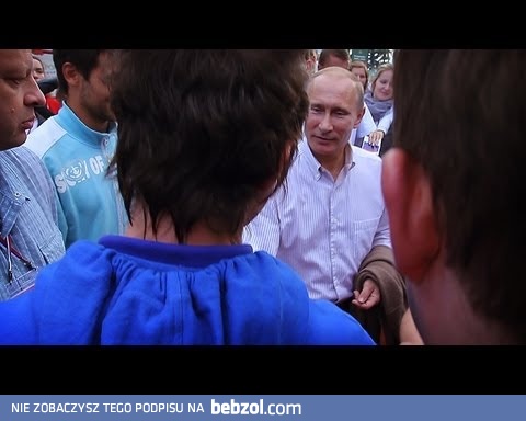 Uścisnął dłoń Putina i...