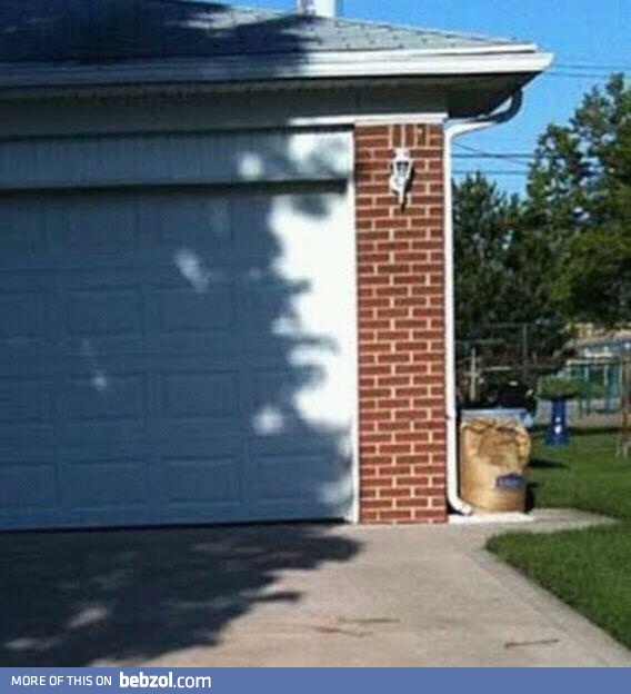Jim Morrison on a garage door