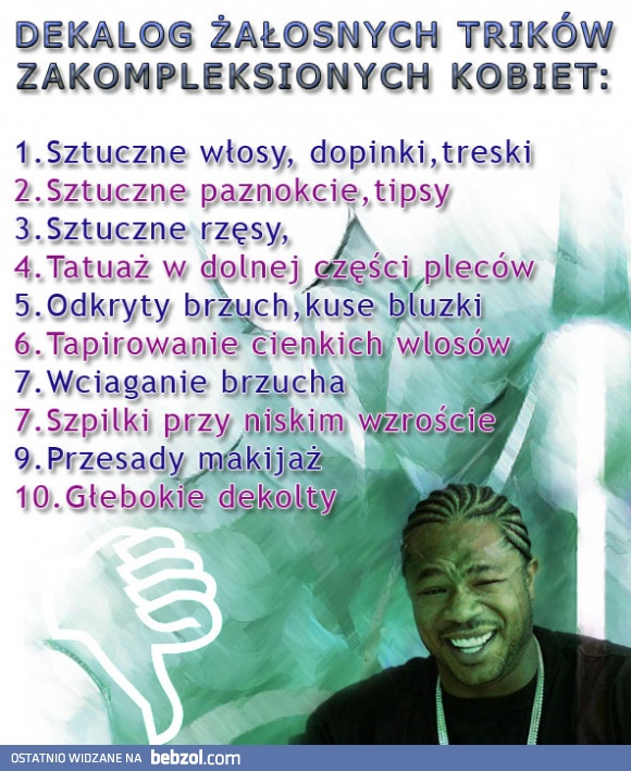 Dekalog zakompleksionej pani