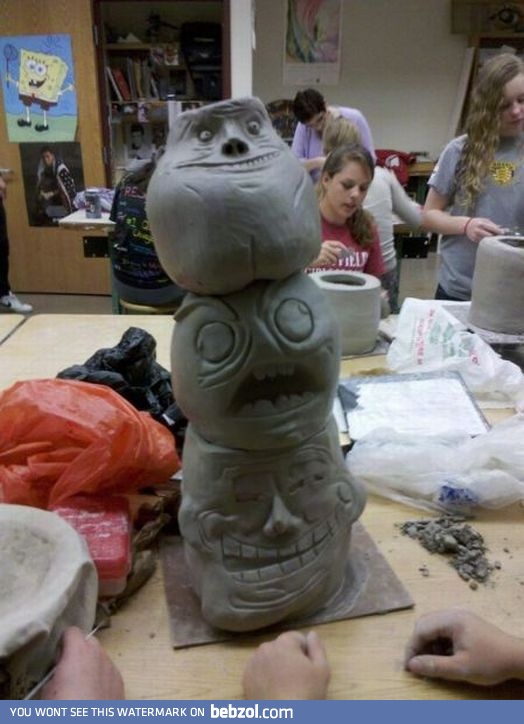 Troll sculptures