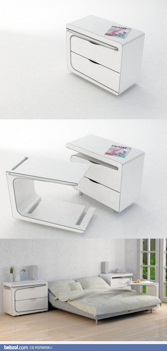 Nocny - łóżkowy stolik