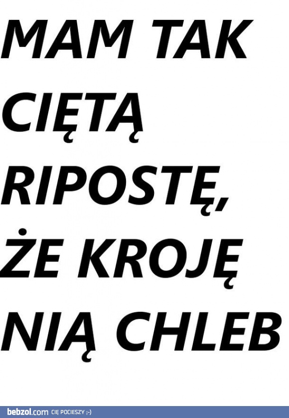 Cięta riposta