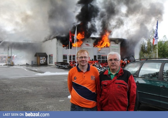 The local newspaper is here! Look happy!