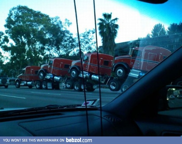 Truck train