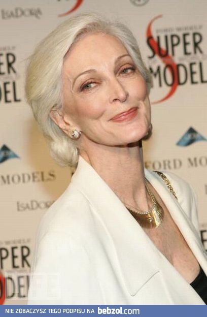 Najstarsza pracująca modelka