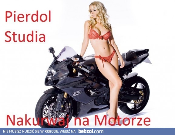Na motorze!