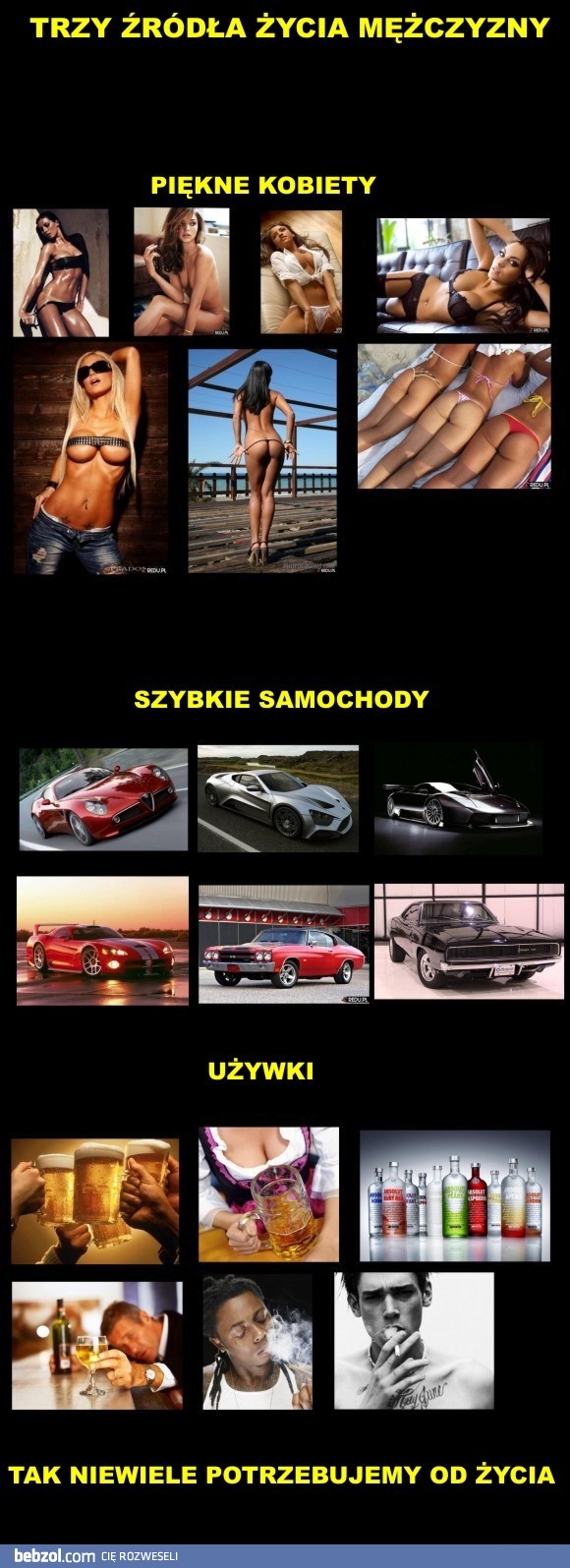 Czego potrzebujemy do życia?