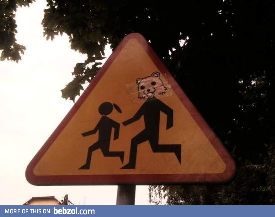 Caution, pedobear!