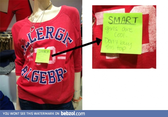 Vandalizing a stupid 