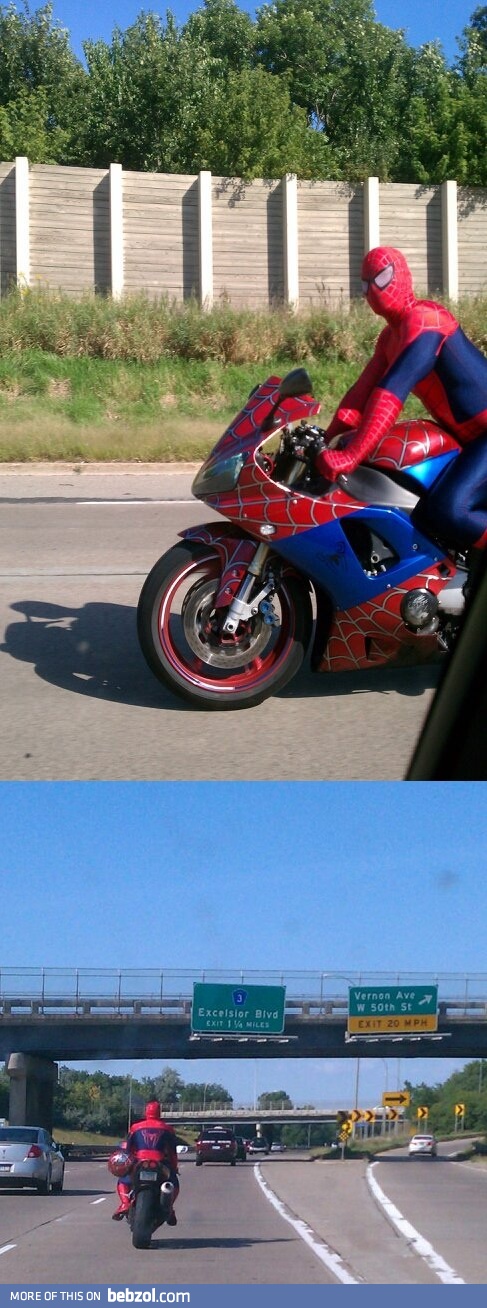 My friend's sister saw Spider-Man today