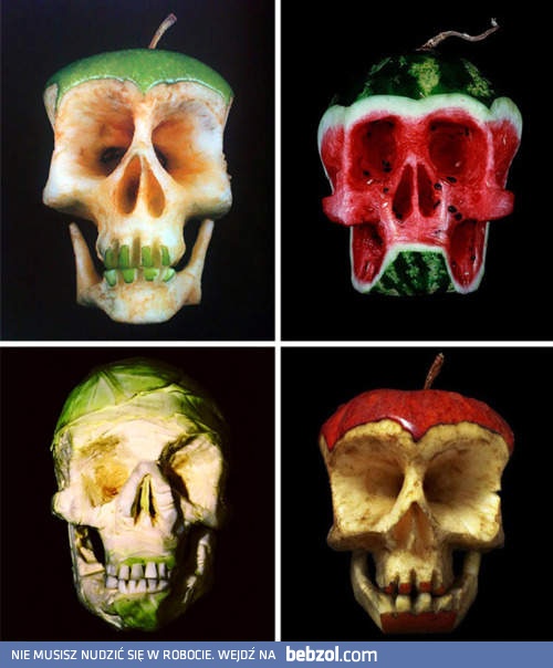 Owocowe czaszki 