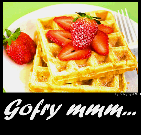 Uwielbiam gofry! <3 