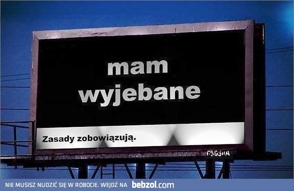 Mam wyjebane