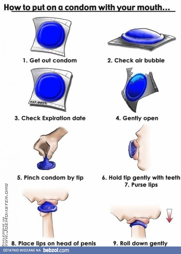 Jak założyć gumkę ustami