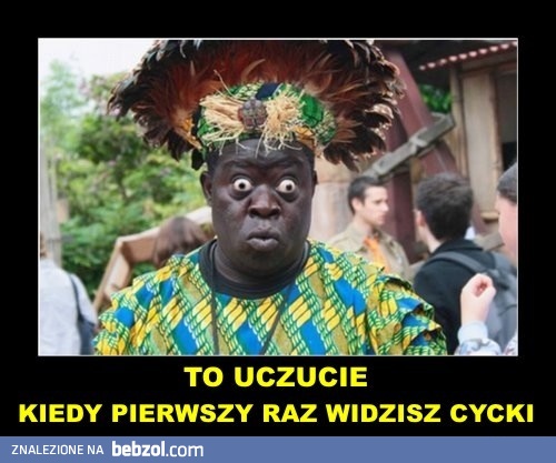 To uczucie...