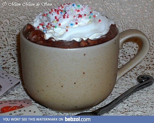 Hot chocolate, yummie!
