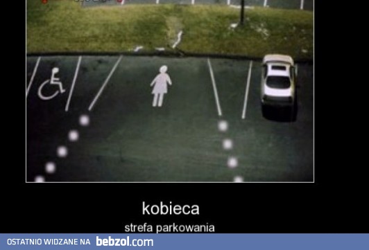 Kobieca strefa parkowania