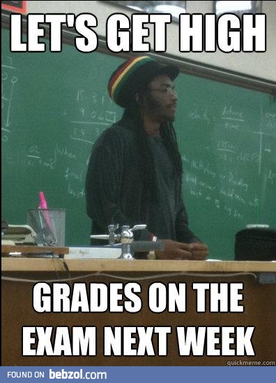 Rasta professor motivates