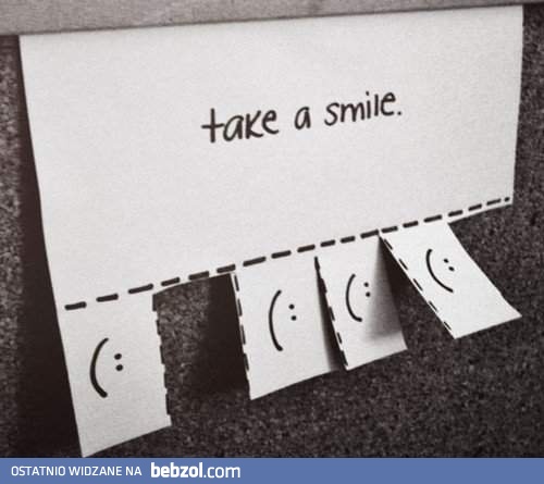 Weź ze sobą uśmiech