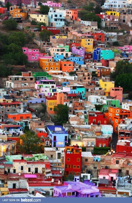 Colorful village