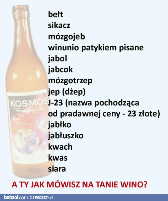 Tanie wino