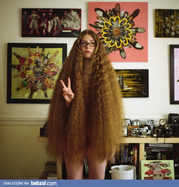 Bardzo długie włosy