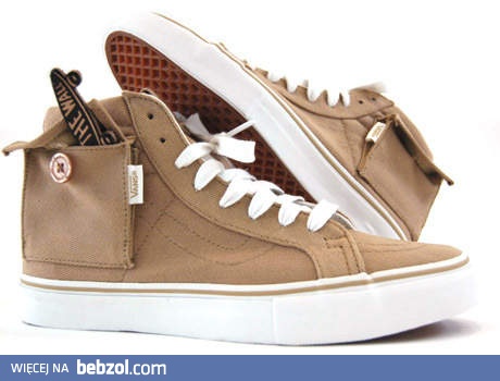 Buty z kieszeniami
