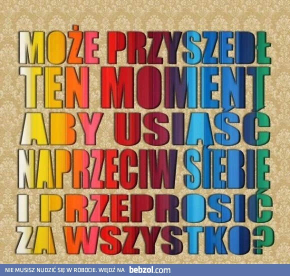 Aby nie było za późno..!